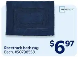 Walmart Racetrack bath rug offer