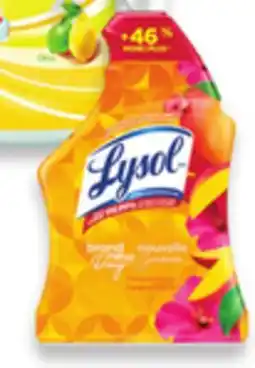 Walmart Lysol disinfecting cleaners offer