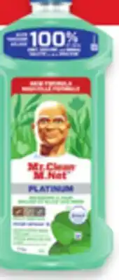 Walmart Mr. Clean multi—surface cleaner offer