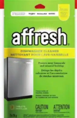 Walmart Affresh Dishwasher Cleaner offer