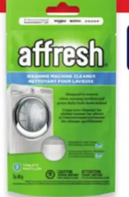 Walmart Affresh washing machine cleaner offer