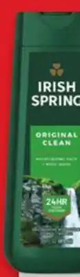 Walmart Irish Spring body wash offer