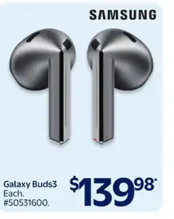 Walmart Galaxy Buds3 offer