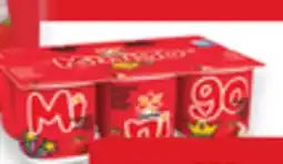Walmart Minigo 6 × 60 g or Source 630 g yogurt offer