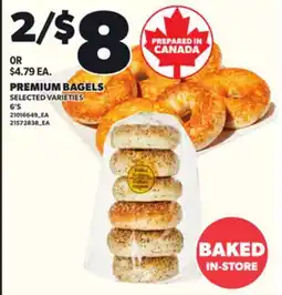 Loblaws PREMIUM BAGELS, 6'S offer