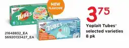 Loblaws YOPLAIT TUBES, 8 PK offer