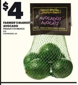 Loblaws FARMER'S MARKET AVOCADO, 5'S offer