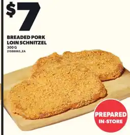 Loblaws BREADED PORK LOIN SCHNITZEL, 300 G offer