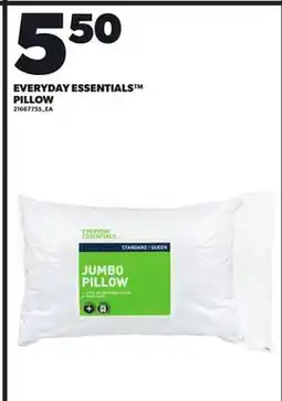 Loblaws EVERYDAY ESSENTIALS PILLOW offer