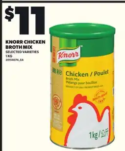 Loblaws KNORR CHICKEN BROTH MIX 1 KG offer