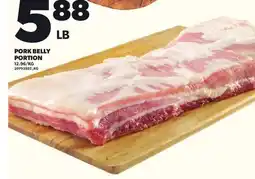 Loblaws PORK BELLY PORTION offer