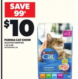 Loblaws PURINA CAT CHOW, 1.42-2kg offer
