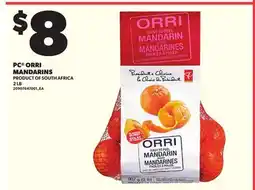 Loblaws PC ORRI MANDARINS, 2 L offer
