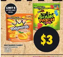Loblaws MAYNARDS CANDY, 308/315 G offer