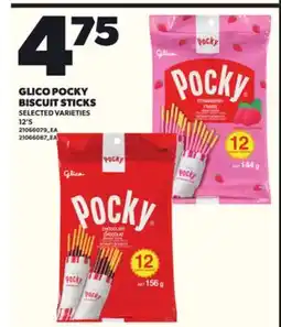 Loblaws GLICO POCKY BISCUIT STICKS, 12'S offer