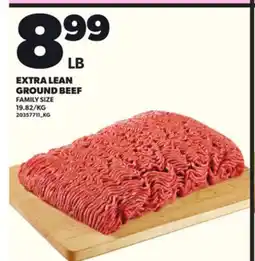 Loblaws EXTRA LEAN GROUND BEEF offer