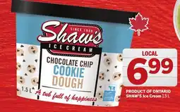 Foodland SHAW'S Ice Cream offer