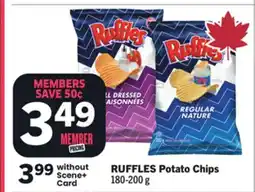 Foodland RUFFLES Potato Chips offer