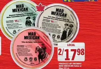 Foodland MAD MEXICAN Salsa or Dips offer