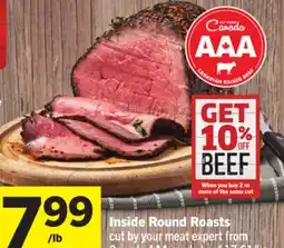 Foodland Inside Round Roasts offer