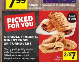 Foodland STRUDEL FINGERS, MINI STRUDEL OR TURNOVERS offer