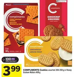 Foodland COMPLIMENTS Cookies offer