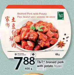 Fortinos T & T BRAISED PORK WITH POTATO, 400g offer