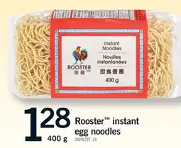 Fortinos ROOSTER INSTANT EGG NOODLES, 400 g offer