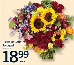 Fortinos TASTE OF COUNTRY BOUQUET offer