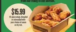 Fortinos 10-PIECE WINGS offer