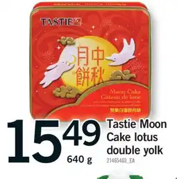 Fortinos Tastie Moon Cake lotus Cake lotus double yolk offer