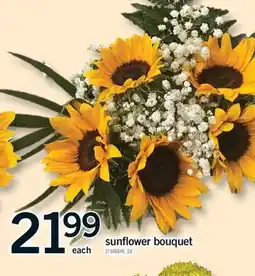 Fortinos SUNFLOWER BOUQUET offer