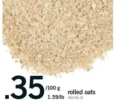 Fortinos ROLLED OATS OATS, 100 G offer