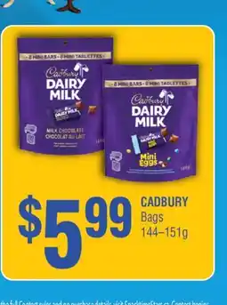 Fortinos CADBURY offer