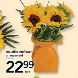 Fortinos AQUATICO SUNFLOWER ARRANGEMENT offer