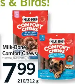 Fortinos MILK-BONE COMFORT CHEWS, 210/312 G offer