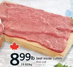 Fortinos BEEF INSIDE CUTLETS offer