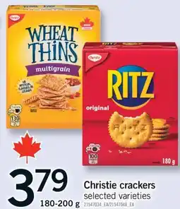 Fortinos CHRISTIE CRACKERS, 180-200 g offer