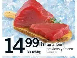 Fortinos TUNA LOIN offer