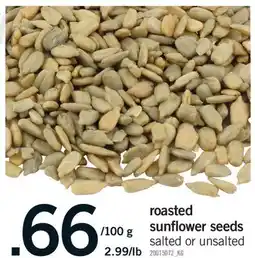 Fortinos ROASTED SUNFLOWER SEEDS offer