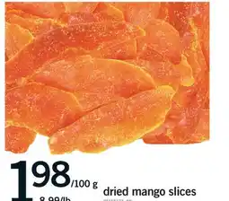 Fortinos DRIED MANGO SLICES offer
