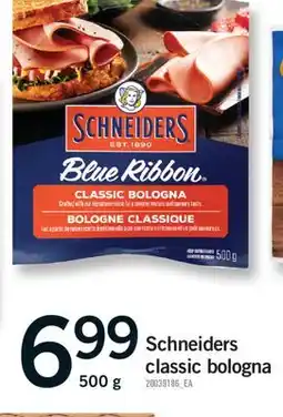 Fortinos SCHNEIDERS CLASSIC BOLOGNA, 500 g offer