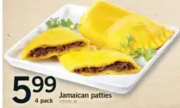 Fortinos JAMAICAN PATTIES, 4 PACK offer