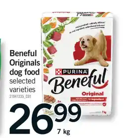 Fortinos BENEFUL ORIGINALS DOG FOOD, 7 kg offer