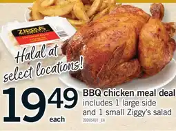 Fortinos BBQ CHICKEN MEAL DEAL offer