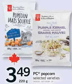 Fortinos PC POPCORN, 220 g offer