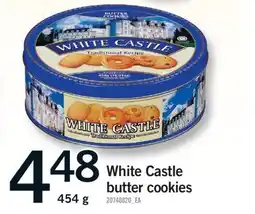 Fortinos WHITE CASTLE BUTTER COOKIES, 454g offer