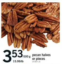 Fortinos PECAN HALVES OR PIECES offer