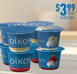 Fortinos OIKOS , 4x 95-100mL offer