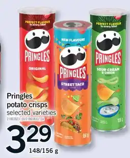 Fortinos Pringles potato crisps offer